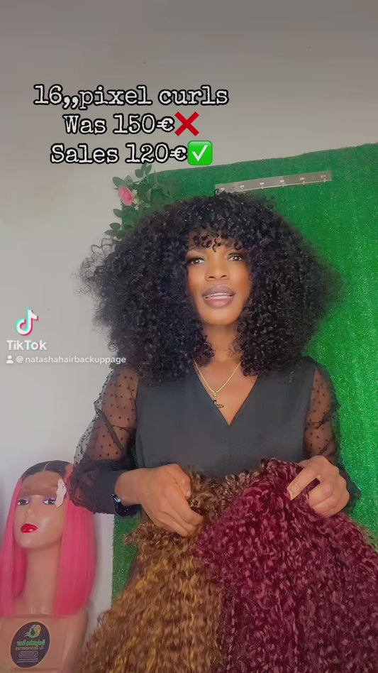 SDD pixie curls 16 inches